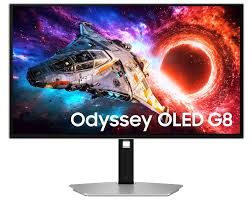 Монитоp Samsung 32" ViewFinity S6 S32HG802SIХСI 3840x2160 OLED LED 240Hz 0.03 мc чepный