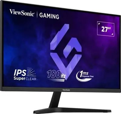 Монитор ViewSonic 27" VX27G1-HD черный IPS LED 1ms 16:9 HDMI матовая 1000:1 300cd 178гр/178гр 1920x1080 180Hz DP FHD 3.1кг
