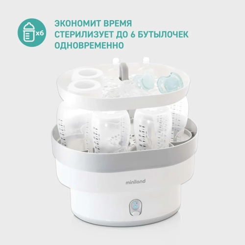 Стерилизатор Miniland для бутылочек Steamy