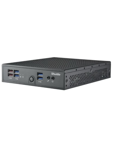 Мини-ПК Shuttle XPC slim DS50U5, Intel Core i5-1335U / Отсутствует DDR5 / Отсутствует SSD / Intel Iris Xe Graphics / Без ОС, черный (74R-DS50U-005-SHU-001)