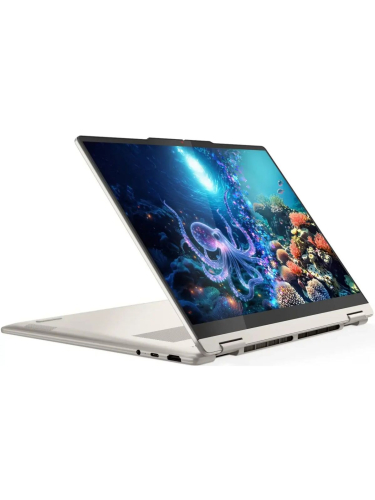 Ноутбук Lenovo Yoga 7 14AKP10, 14" (1920x1200) OLED/AMD Ryzen AI 5 340/24 ГБ DDR5/1024 ГБ SSD/AMD Radeon Graphics/Windows 11 Pro, Бежевый (83JR0060RK_Win11P)