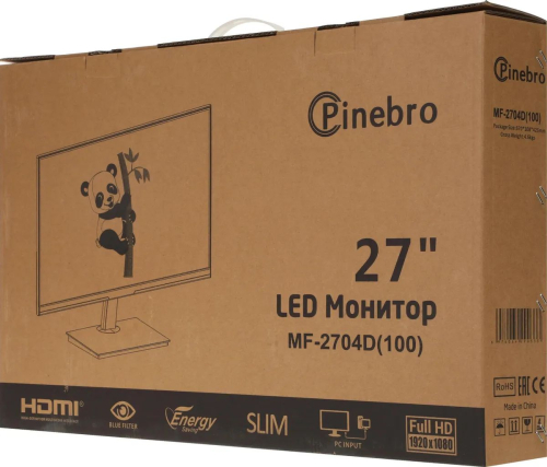 Монитор Pinebro 27" MF-2704D(100) FHD IPS LED черный