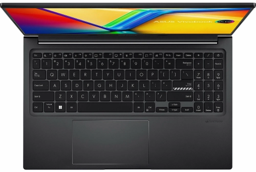 Ноутбук ASUS Vivobook 15 OLED X1505ZA-MA477, 15.6" (2880x1620) OLED 120 Гц/Intel Core i7-12700H/16 ГБ DDR4/1024 ГБ SSD/Intel Iris Xe Graphics/Без системы, Черный (90NB0ZB1-M00PR0)