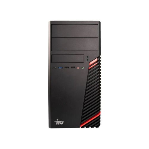 Системный блок iRU Office 310H6S MT, Intel Core i5-12400 / 8 ГБ DDR4 / 512 ГБ SSD / Intel UHD Graphics / Без ОС, черный (2061415)