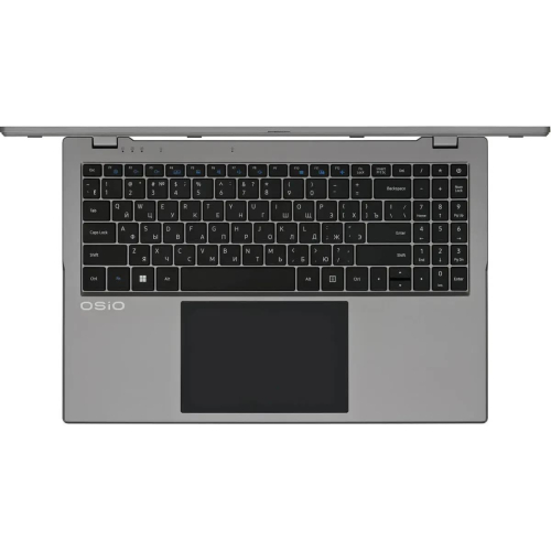 Ноутбук OSiO BaseLine B150i, 15.6" (1920x1080) IPS/Intel Processor N200/8 ГБ DDR4/512 ГБ SSD/Intel UHD Graphics/Windows 11 Home, Серый (B150I-010S)