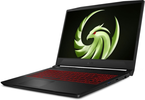 Ноутбук MSI Bravo 15 B5ED-002XRU, 15.6", IPS, AMD Ryzen 5 5600H 3.3ГГц, 8ГБ, 512ГБ SSD, AMD Radeon Rx 6500M - 4096 Мб, Free DOS, черный [9s7-158m12-002]