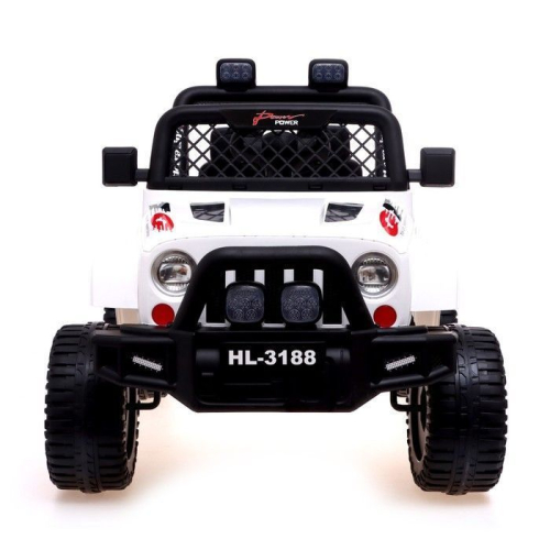 Электромобиль «Джип», цвет белый