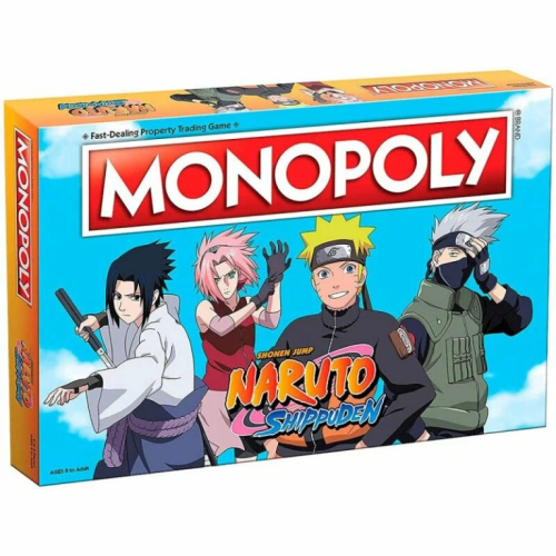 Настольная игра Monopoly Монополия Naruto на русском языке 