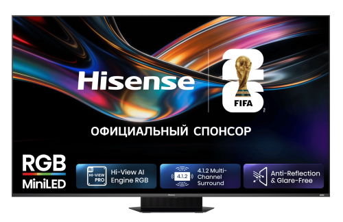 Телевизop Hisense 75UR9S (2026)