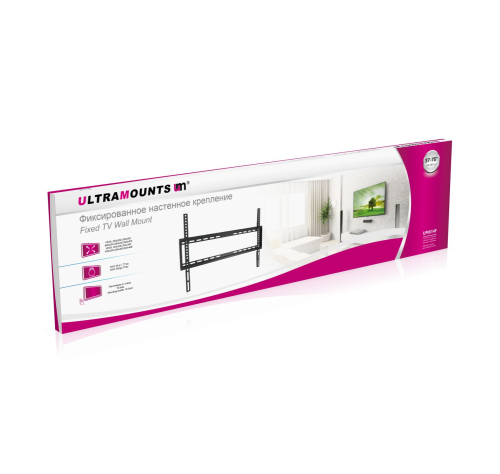 Кронштейн на стену ULTRAMOUNTS UM814 чёрный