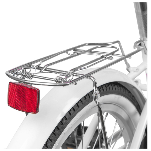 Велосипед 20" Novatrack CANDY, белый