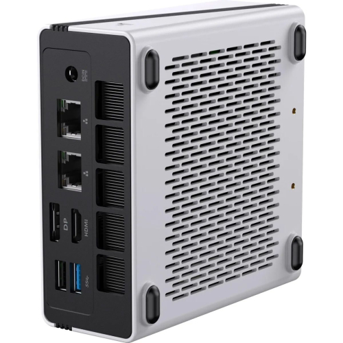 Системный блок CHUWI Ubox, AMD Ryzen 5 6600H/16 ГБ DDR5/512 ГБ SSD/AMD Radeon Graphics/Windows 11 Pro, белый (CWI604P)
