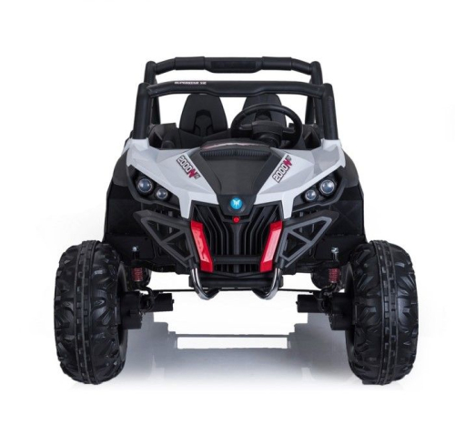 Электромобиль «БАГГИ», полный привод 4WD, кожаное сидение, цвет белый