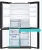 Холодильник Side-by-Side Hitachi R-WB720PUC1 GCK Холодильник Side-by-Side Hitachi R-WB720PUC1 GCK