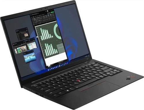 Ноутбук Lenovo ThinkPad X1 Carbon G10, 14", IPS, Intel Core i5 1235U 1.3ГГц, 10-ядерный, 16ГБ LPDDR5, 512ГБ SSD, Intel Iris Xe graphics , Windows 11 Professional, черный Ноутбук Lenovo ThinkPad X1 Carbon G10, 14", IPS, Intel Core i5 1235U 1.3ГГц, 10-ядерный, 16ГБ LPDDR5, 512ГБ SSD, Intel Iris Xe graphics , Windows 11 Professional, черный
