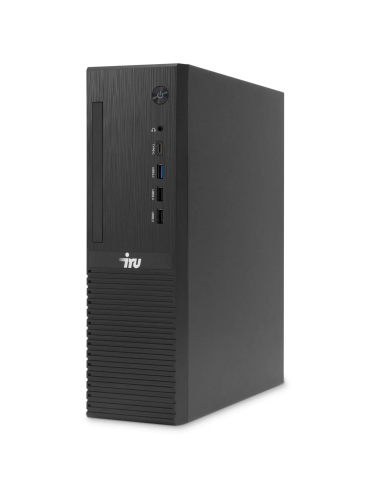 Системный блок iRU Planio 310H6SFC SFF, Intel Core i5-13400F/16 ГБ DDR4/512 ГБ SSD/NVIDIA GeForce GT 610 (2 Гб)/Windows 11 Pro, черный (2153501)