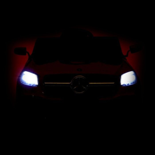 Электромобиль MERCEDES-BENZ GLC COUPE, EVA колеса, кожаное сидение, цвет красный