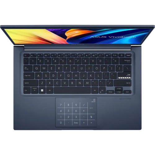 Ноутбук ASUS Vivobook 14 M1402IA-AM173, AMD Ryzen 7 4800H (2.9 ГГц), RAM 16 ГБ, SSD 512 ГБ, AMD Radeon, Без системы, (90NB0Y01-M007R0), синий