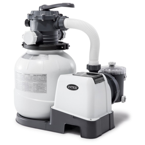 Бассейн каркасный Ultra XTR Frame, 549 х 274 х 132 см, песчаный фильтр-насос, лестница, тент, подстилка, 26356NP INTEX