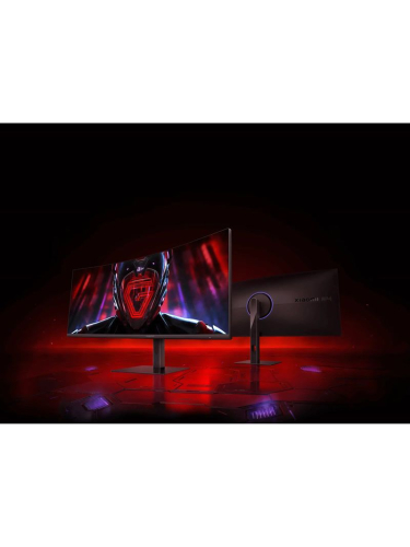 Монитор XIAOMI Curved Gaming G34WQi 2026 34" black (VA, 3440x1440, 21:9, curved, 178°/178°, 400сd/m2, 3500:1, 1ms,180Hz,HAS,2xHDMI,2xDP) (ELA6650RU)