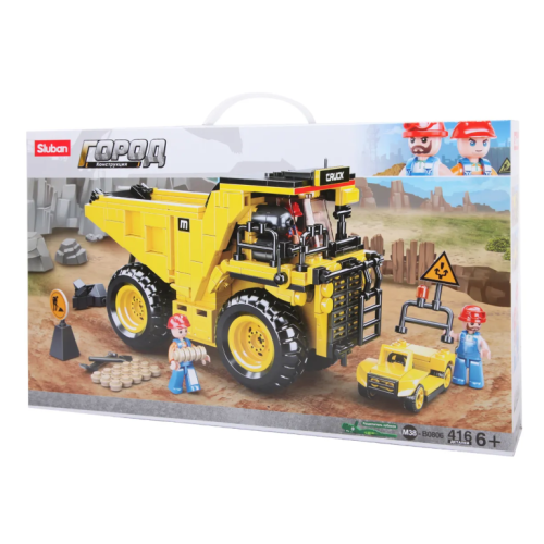 Конструктор SLUBAN Грузовик 416 дет.