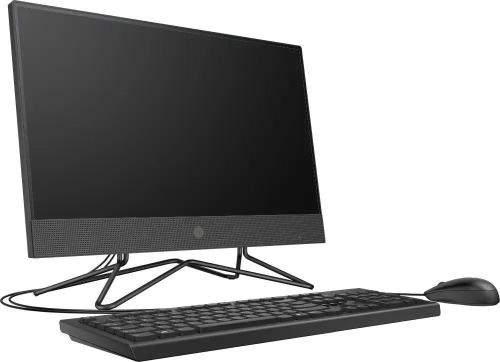 Моноблок HP 200 G4 21.5" Full HD i5 1235U (1.3) 16Gb SSD512Gb Iris Xe DVDRW CR Win 11P, клавиатура мышь Cam черный