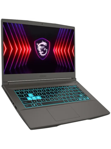 Ноутбук MSI Thin A15 B7VF-461US, 15.6" (1920x1080) IPS 144 Гц/AMD Ryzen 5 7535HS/16 ГБ DDR5/512 ГБ SSD/NVIDIA GeForce RTX 4060 для ноутбуков (8 Гб)/Windows 11 Home, Серый (9S7-16RK11-405-WIN)