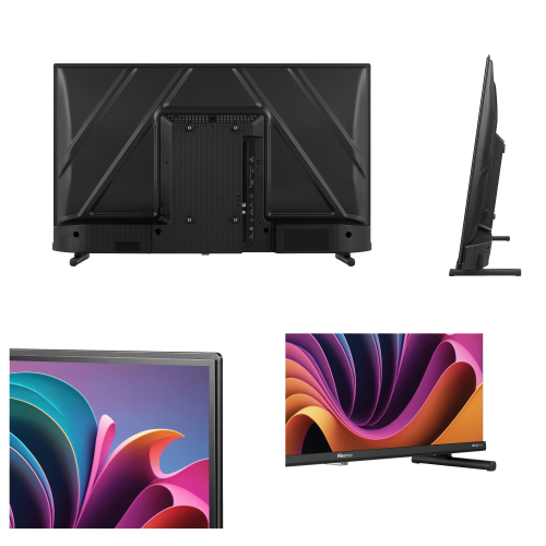 Телевизор Hisense 32" 32A5NQ QLED Frameless черный Smart TV (RUS)