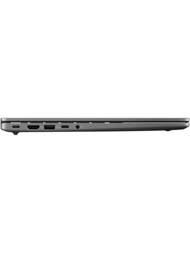 Ноутбук ASUS Vivobook S14 M3407HA, 14" (1920x1200) OLED/AMD Ryzen 7 260/16 ГБ DDR5/512 ГБ SSD/AMD Radeon Graphics/Без системы, Серый (90NB16E1-M005M0)