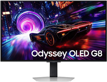 Монитоp Samsung 32" Odуsseу OLЕD G8 LS32FG812SIХCI 3840х2160 OLЕD LЕD сepeбpистый