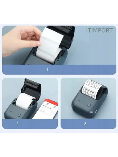 Термопринтер Niimbot B1 203dpi 50мм / с / USB / BT для печ.этик. голубой