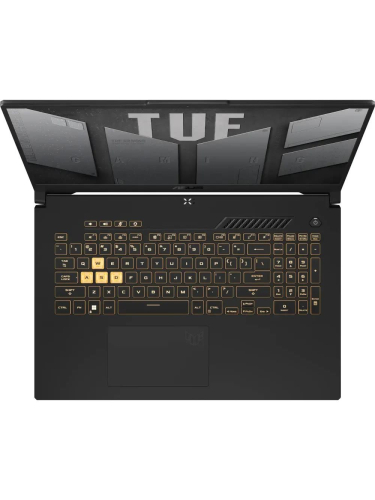 Ноутбук ASUS TUF Gaming F17 FX707ZC4-HX097, 17.3" (1920x1080) IPS 144 Гц/Intel Core i5-12500H/16 ГБ DDR4/512 ГБ SSD/NVIDIA GeForce RTX 3050 для ноутбуков (4 Гб)/Без системы, Серый (90NR0GX1-M00740) Ноутбук ASUS TUF Gaming F17 FX707ZC4-HX097, 17.3" (1920x1080) IPS 144 Гц/Intel Core i5-12500H/16 ГБ DDR4/512 ГБ SSD/NVIDIA GeForce RTX 3050 для ноутбуков (4 Гб)/Без системы, Серый (90NR0GX1-M00740)