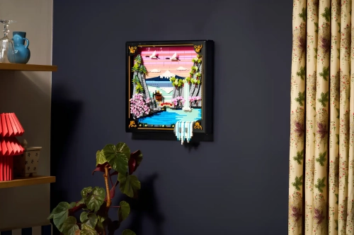 Конструктор LEGO ART 31218 Пейзаж с цветущей японской сакурой
