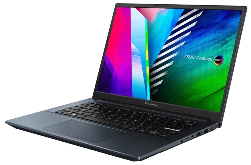 Ноутбук ASUS Vivobook Pro 14 OLED M3401QA-KM012W 14" (2880x1800, AMD Ryzen 7 3.2 ГГц, RAM 16 ГБ, SSD 512 ГБ, Windows 11 Home), 90NB0VZ2-M01130, синий Ноутбук ASUS Vivobook Pro 14 OLED M3401QA-KM012W 14" (2880x1800, AMD Ryzen 7 3.2 ГГц, RAM 16 ГБ, SSD 512 ГБ, Windows 11 Home), 90NB0VZ2-M01130, синий