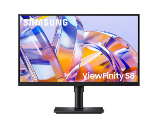 Монитор Samsung 27" S27H804UAI, 16:9, IPS, UHD, 5ms, 350cd, 60Hz, HDMI, DP, USB, USB-Cx2, LAN, HAS