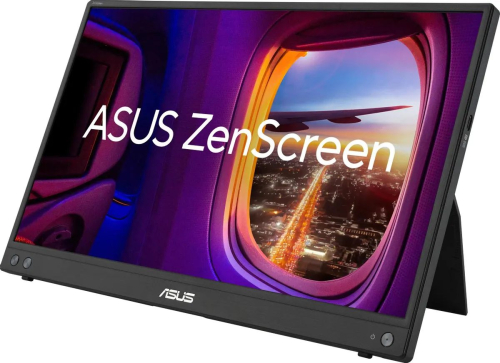 Монитор Asus 15.6" ZenScreen MB16AHV FHD IPS LED черный 90LM0381-B02370