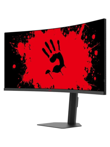 Монитор Bloody MN2X Mini-LED 39.7" черный VA LED 1ms 21:9 (Ultrawide) HDMI M/M матовая HAS Piv 400cd 178гр/178гр 5120x2160 180Hz G-Sync FreeSync DP 5K USB 11.1кг