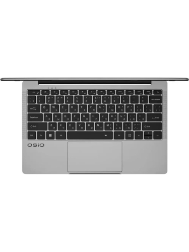 Ноутбук OSiO FocusLine F140i, 14" (1920x1080) IPS/Intel Core i5-1155G7/8 ГБ DDR4/512 ГБ SSD/Intel Iris Xe Graphics/Windows 11 Home, Серый (F140I-003)