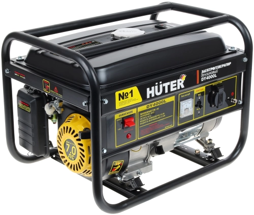 Бензиновый электрогенератор Huter DY3000LX Бензиновый электрогенератор Huter DY3000LX
