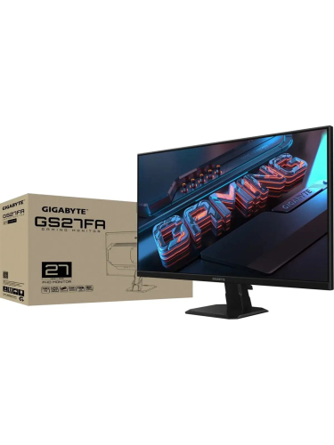 Монитор Gigabyte GS27FA EK 27" Black {SS IPS 1920x1080 180Hz 1ms 300cd 1000:1 105%sRGB 2xHDMI DisplayPort1.4 HDR}