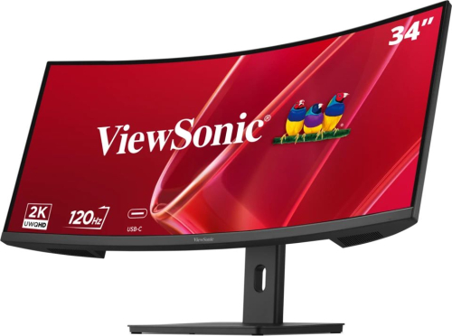 Монитор ViewSonic 34" VA3420C-2 3440x1440 VA LED 120Hz черный