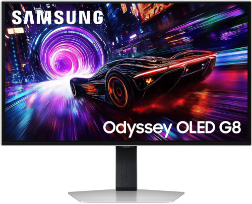 Монитор Samsung Odyssey G8 27" S27FG812SIXCI 4K OLED LED черный/серебристый