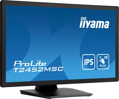 Монитор Iiyama 23.8" FHD IPS LED ProLite T2452MSC-B1 Touch черный