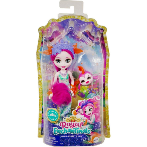 Кукла «Энчантималс», с питомцем,Маура Русалка и Глайд