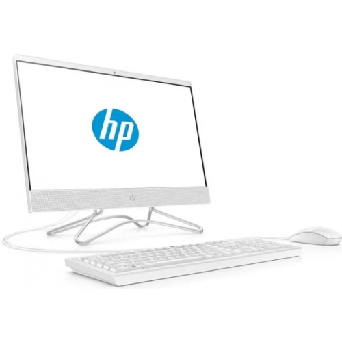 Моноблок HP 200 G4 21.5" Full HD i5 1235U (1.3) 16Gb SSD512Gb Iris Xe DVDRW CR Win 11Pro клавиатура, мышь, белый