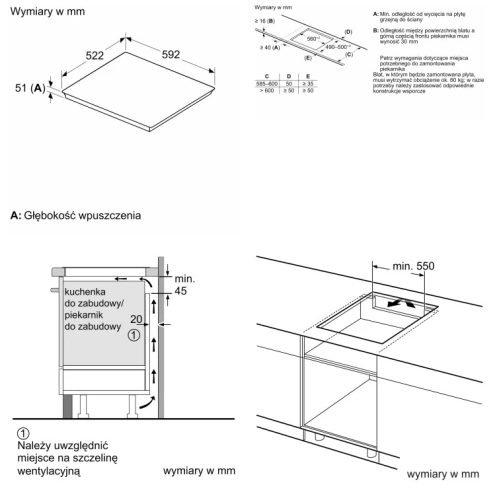 Индукционная варочная поверхность Bosch PVQ61RHB1E