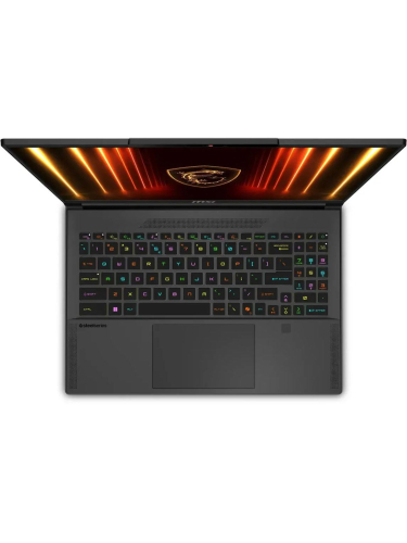 Ноутбук MSI Stealth A16 AI+ A3HWHG-239XRU, 16" (2560x1600) OLED 240 Гц/AMD Ryzen AI 9 365/32 ГБ DDR5/1024 ГБ SSD/NVIDIA GeForce RTX 5070 Ti для ноутбуков (12 Гб)/Без системы, Черный (9S7-15FL35-239)