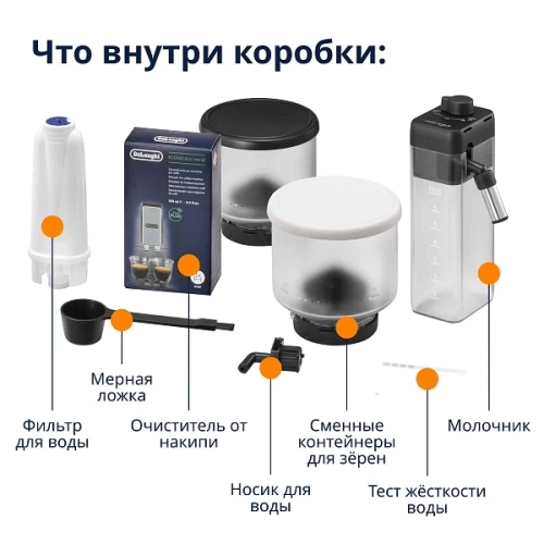 Кофемашина автоматическая DeLonghi EXAM440.55.B Кофемашина автоматическая DeLonghi EXAM440.55.B