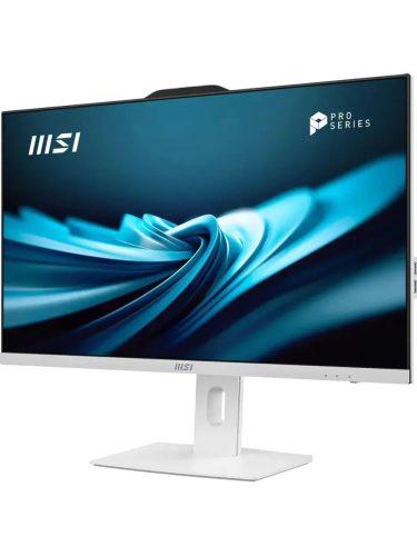 Моноблок MSI PRO AP272P 14M-617XRU, 27" (1920x1080) IPS / Intel Core i5-14400 / 16 DDR5 / 512 ГБ SSD / Intel UHD Graphics / Без ОС / Клавиатура, мышь, Белый (9S6-AF8322-1070)