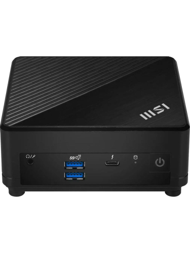 Мини-ПК MSI Cubi 5 1M-472BRU, Intel Core i5-1235U / Отсутствует DDR5 / Отсутствует SSD / Intel Iris Xe Graphics / Без ОС, черный (936-B0A821-472)
